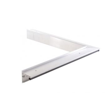 EPDM-taklist innerhörn 60 mm inkl. anslutningar, skruvar och brickor
