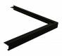 Taklist standard ytterhörn svart 60 mm
