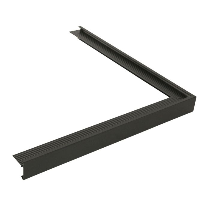Taklist standard ytterhörn antracit 45 mm
