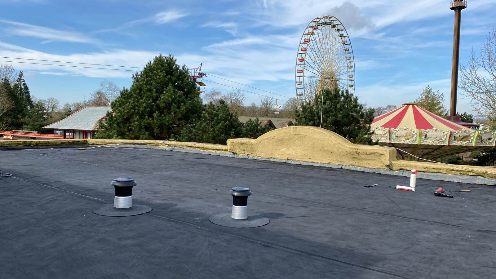 EPDM op een platdak - EPDMXL SE/DK - Tytane